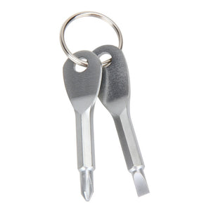 Stainless Key Ring Screwdriver