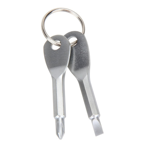 Stainless Key Ring Screwdriver